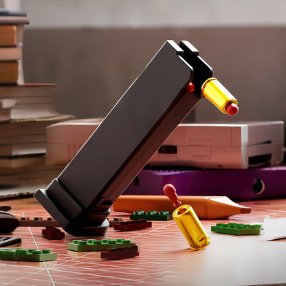 BrickBlast™ Blaster Antiestrés Con Bloques de Construcción