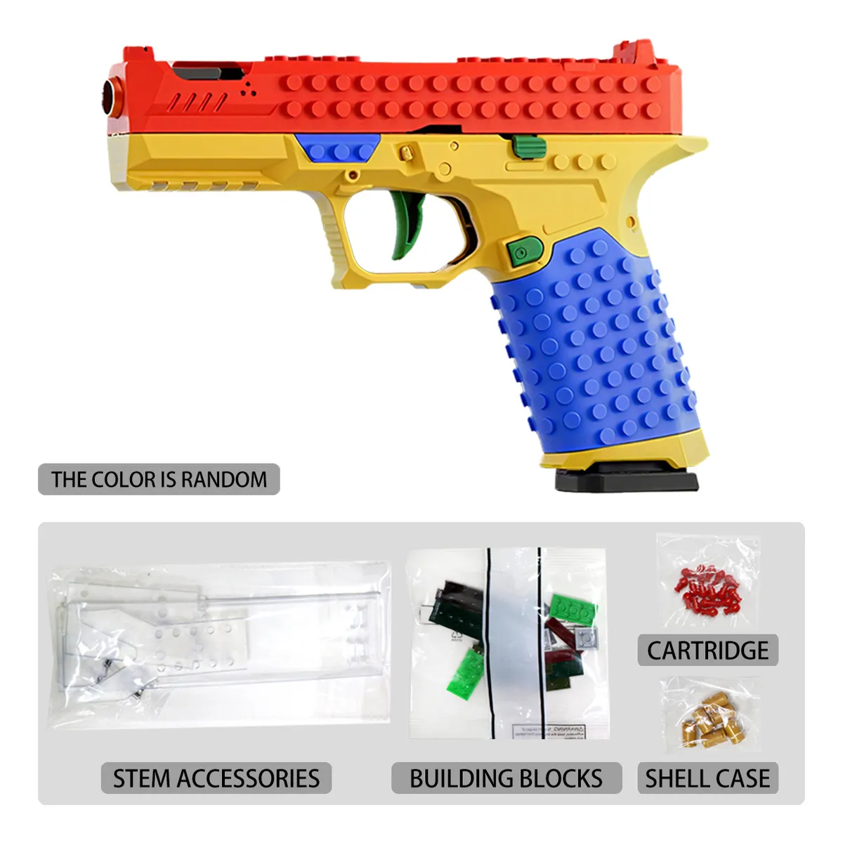 BrickBlast™ Blaster Antiestrés Con Bloques de Construcción