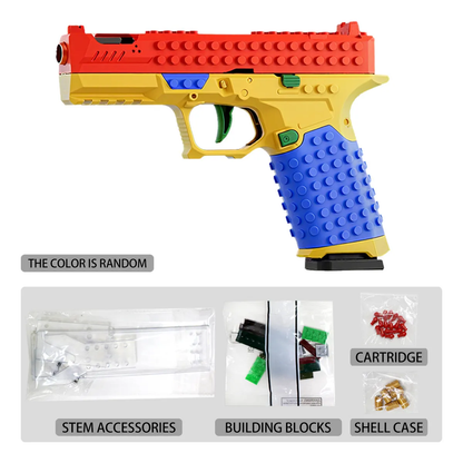 BrickBlast™ Blaster Antiestrés Con Bloques de Construcción